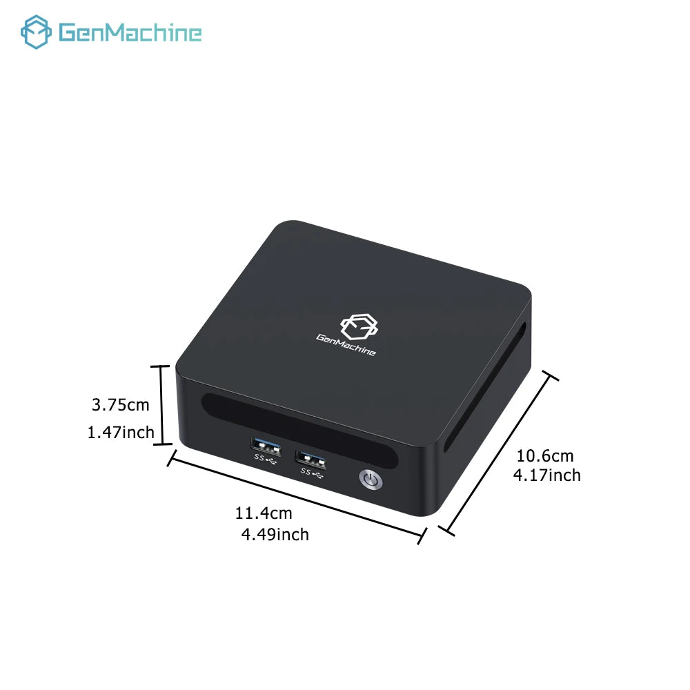 Gamer Pc Computer Ryzen 4300U 4600H 4800H 5300U 4500U GenMachine Mini PC AMD 5500U 5600H 5600U CPU Win11 DDR4 WiFi6