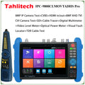 8K CCTV Tester IPC-9800CLMOVTADHS 8MP HD AHD TVI CVI SDI IP Tester 7-inch Touch Screen Monitor 8K Video Display Tester Monitor