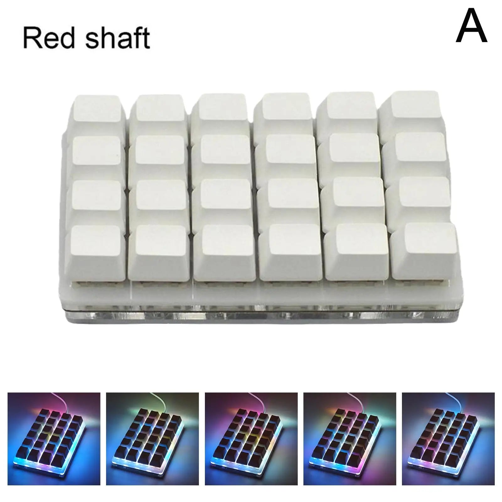 Mini USB Custom Mechanical Keyboard 2/3/4/6/9/12/16/24 Keys Gaming Keyboard Sayo Device Shortcut Programmable Keypad Keys Macro