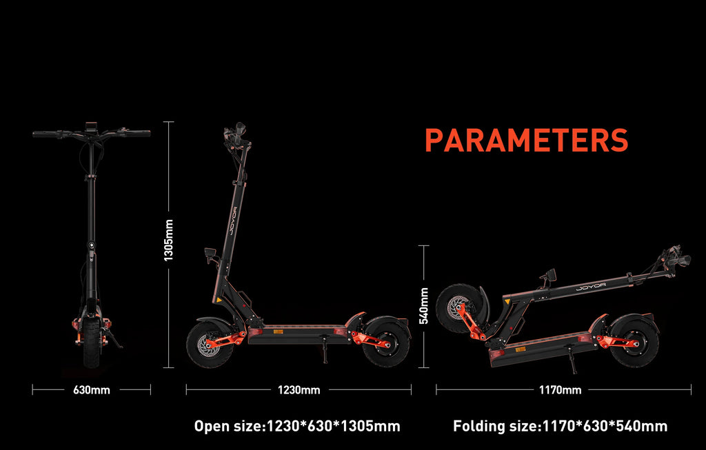 JOYOR T10 Electric Scooter 2000W Dual Motor 60V 18Ah 10" Off-Road E-Scooter 37mph Foldable Adult Scooter US Warehouse 2-3 Days