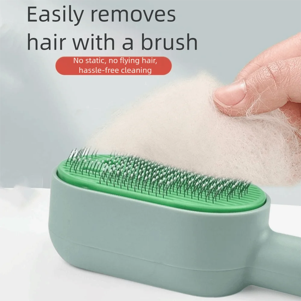 Pet Grooming Tool USB Charging Pet Spray Hair Comb Portable Professional Pet Steam Brush Efficiently Cat Spray Brush Bathing