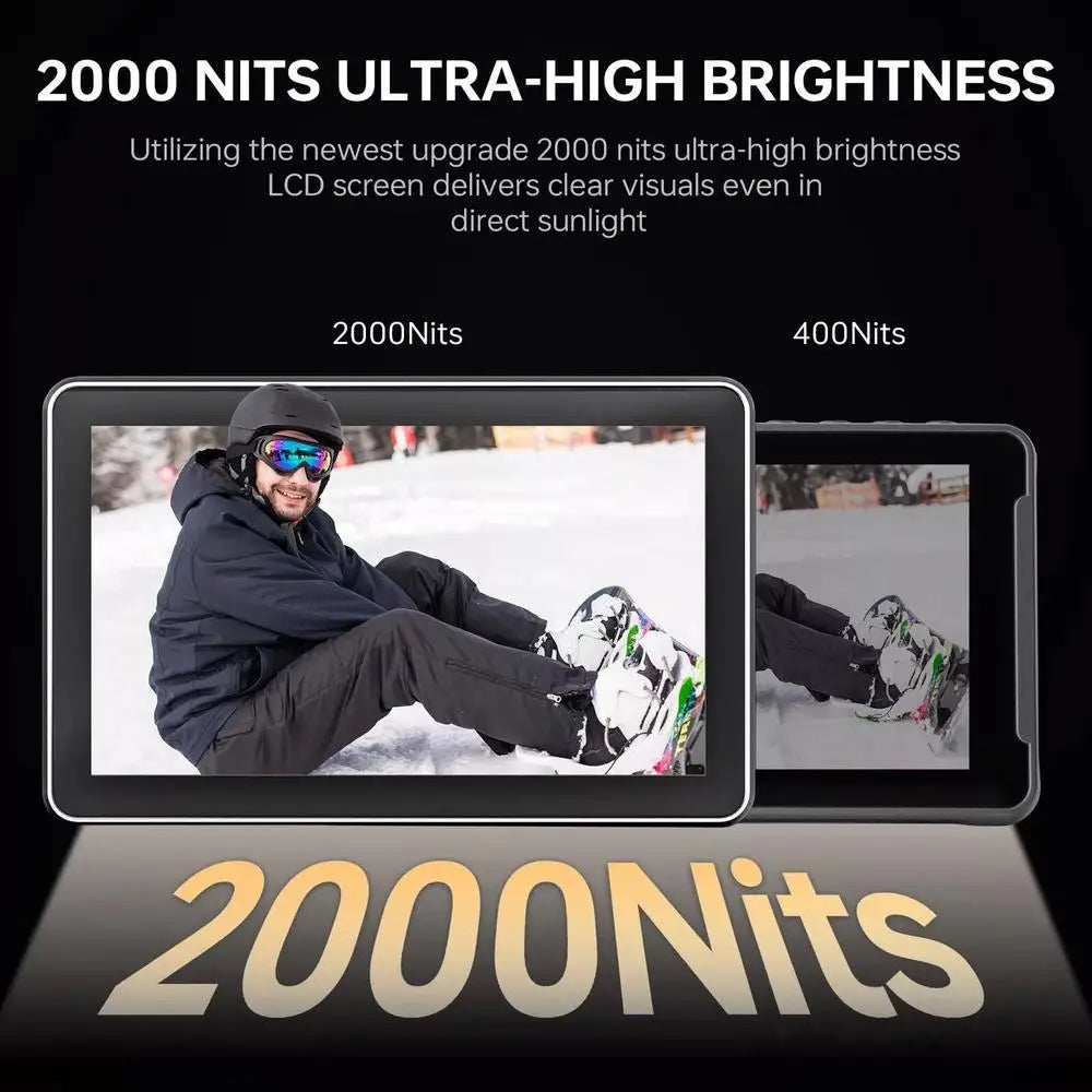 Viltrox DC-X2 DC-X3 Portable Monitor 6 Inch 2000 Nits 4K Touch Screen Profissional Photographic HD FHD Camera Monitor for Video