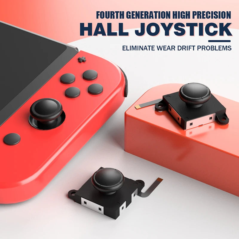 1PCS Hall Effect Joystick For Switch/Lite/OLED Joycon Analog Thumb Stick No Drifting Hall Electromagnetic Stick