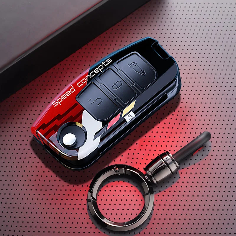 Car Key Case Cover For Ford Fiesta Focus Mondeo Falcon B-Max C-Max S-Max Eco Sport Galaxy Territory Keyless Shell Fob Protector