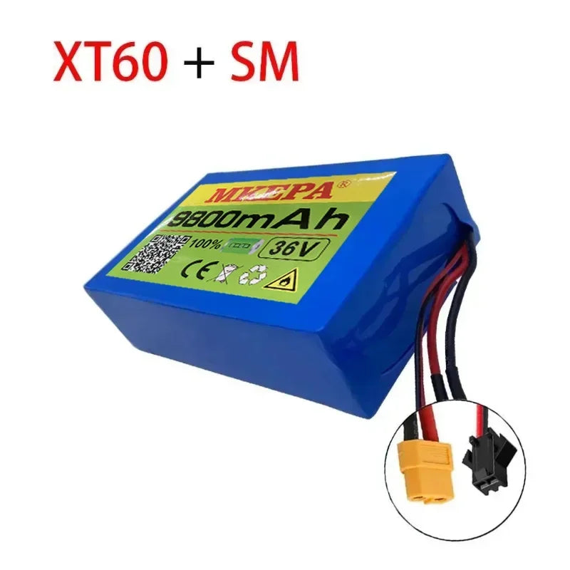 NEW 36V Electric scooter battery 10S2P 18650 Lithium Battery Pack 42V City Coco Cooter Vehicle Battery with BMS