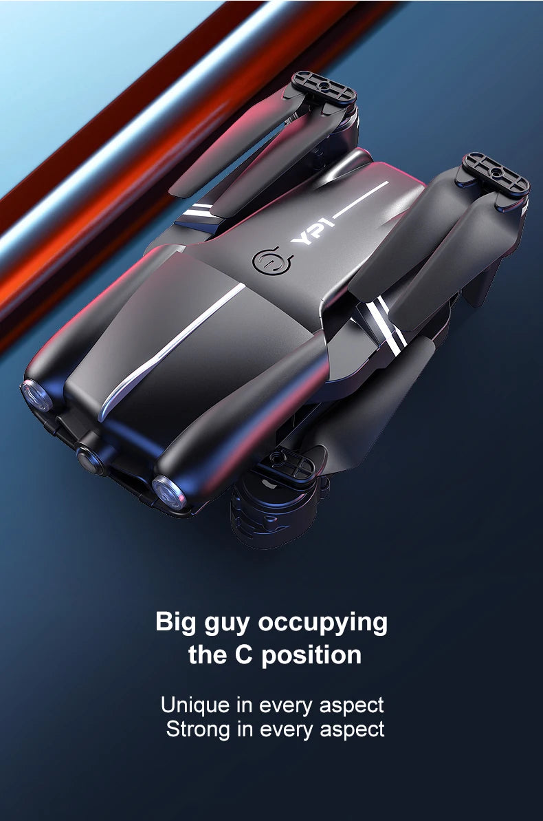 2026 New YP1 Camera Drone with Mobile App Control HD Aerial Photography 360° Adjustable Camera Stable Optical Flow