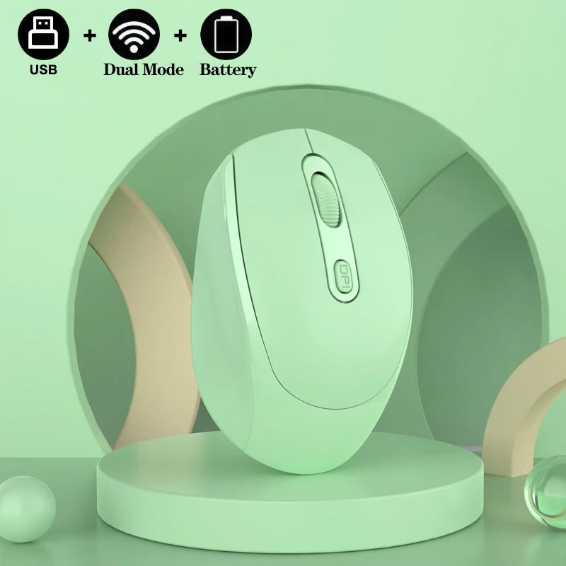 Wireless Mouse, 2.4G Ergonomic Optical Mouse, Computer Mouse for Laptop, PC,Chromebook,Notebook,Battery Small Cordless Mice