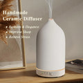 Ceramic Diffuser 100ML  Essential Oil Diffuser  Air Humidifier  With 7 LED  Ultrasonic Aromatherapy Diffusers for Home