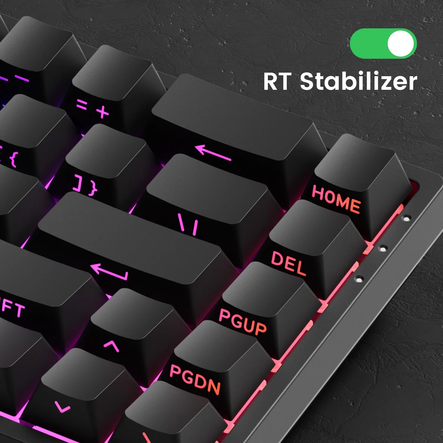 MonsGeek FUN68 HE Mechanical Keyboard 65% Magnetic Switch Rapid Trigger 0.005mm 8K ARGB Type-C/2.4g&BT Wireless Gaming Keyboard