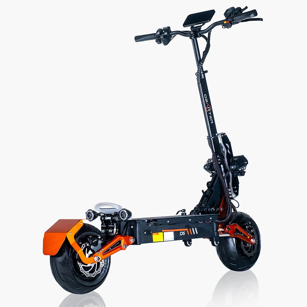 D5 scooter with Removable Battery Fast Speed 70kmh Obarter Electric Scooter Long Range 12 inch Tire 48V 5000W Scooter