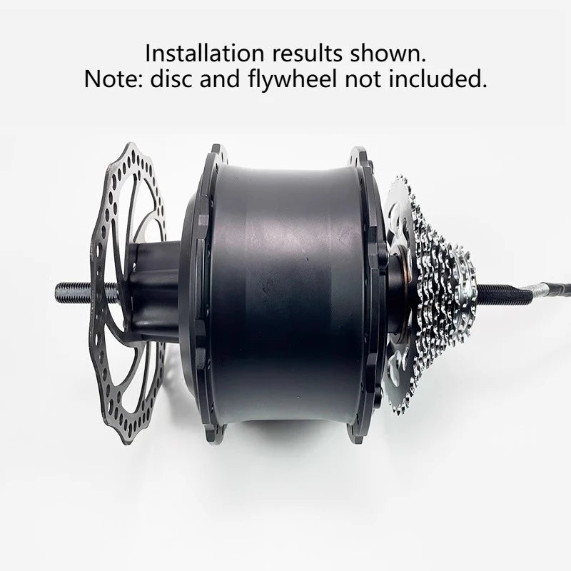 Super73 E-Bike Conversion Kit 20x4.0 Fat Tire 500W/1000W Hub Motor Front Rear Wheel Set for Snow Bike Upgrade