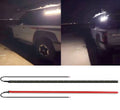 Car Side LED Light,17.8''-39.4'' Exterior Aluminum PCB Waterproof Work light strip, Night camping light strip, Indoor deco 2pcs