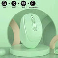 Wireless Silent Mouse Suitable For Business Office Esports Games Bluetooth 5.2 2.4G Dual Mode Mice Ergonomics Rechargeable Mouse