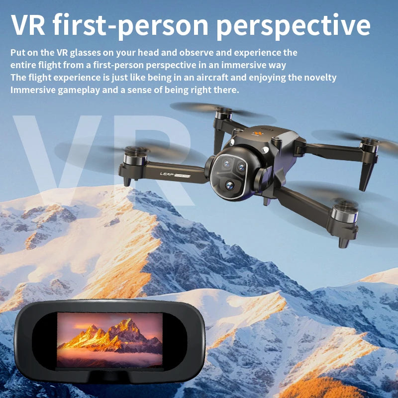 H21 Drone 8K HD Dual Camera Brushless Motor WIFI GPS Professional HD Aerial Photography Remote Control Aircraft Quadcopters Toys