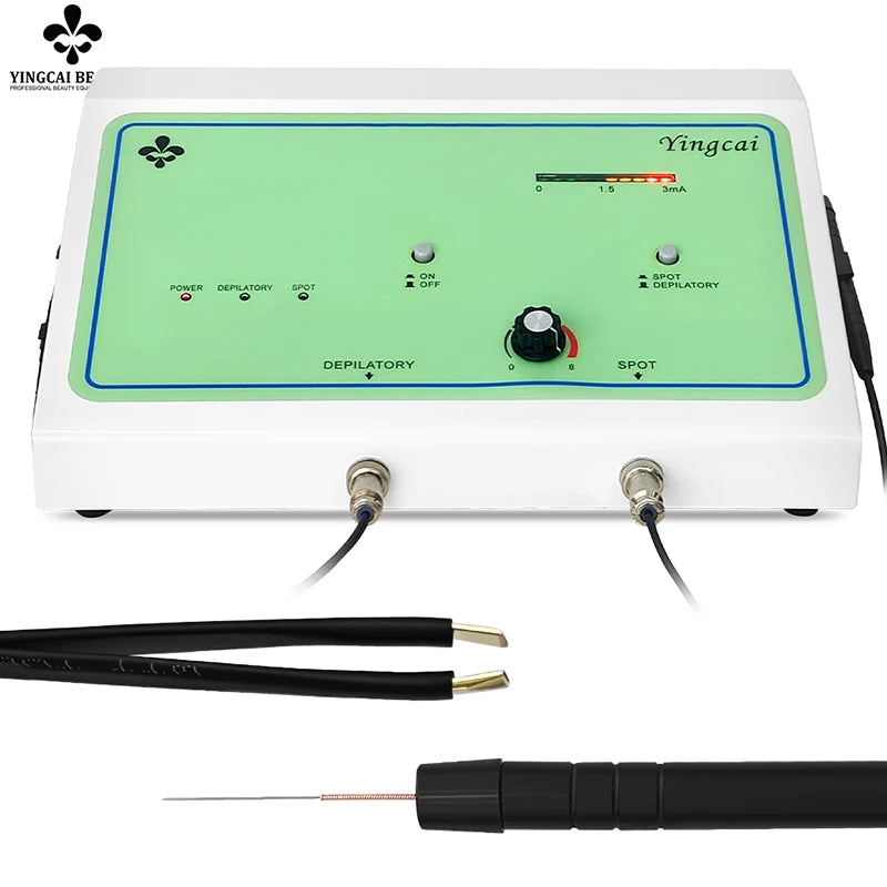 2025 Portable Electrolysis Epilators Removal Device Painless Electrolysis Machine Electric Needle Hair Removal for Men