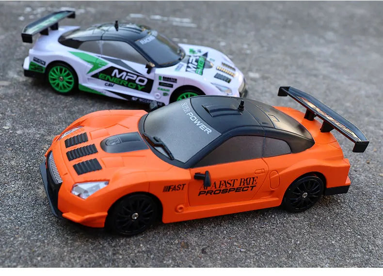 4WD Remote Control Car RC Drift 1:24 20KM/H High Speed Vehicle with LED Lights Racing Sport Toy for Adults Boys Girls Kids Gifts