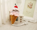Pet Toys Fruit Animals Ice Cream Sound Toy Cartoon Dog Toys Stuffed Squeaking Pet Cute Plush Puzzle for Dog Cat Chew Squeaky Toy