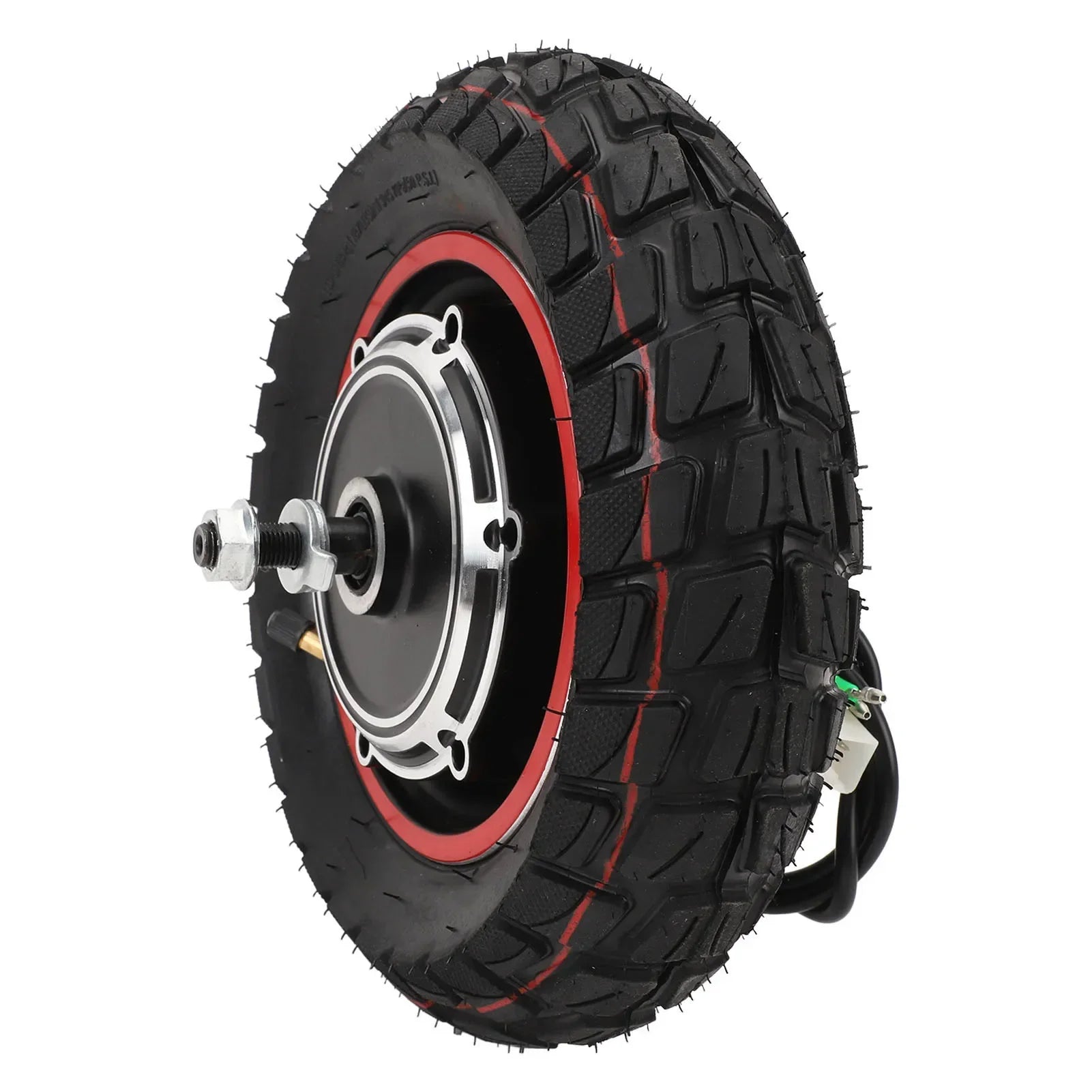 Electric Hub Motor High Speed 187.4lb Load Capacity 250 To 1000RPM 10 Inch Hub Motor 48V 800W Anti Slip for Electric Scooter