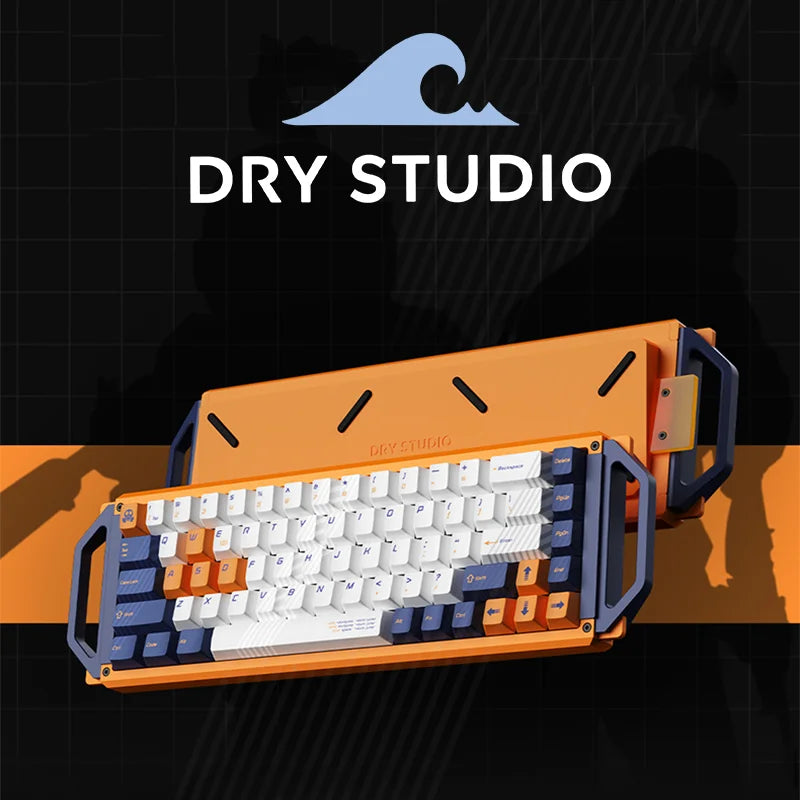 Angry Miao MECHA 65 Gaming Mechanical Keyboard 1MS Low Latency Wireless 1000hz Polling Rate 65 Layout HiFi Switch Aluminum shell
