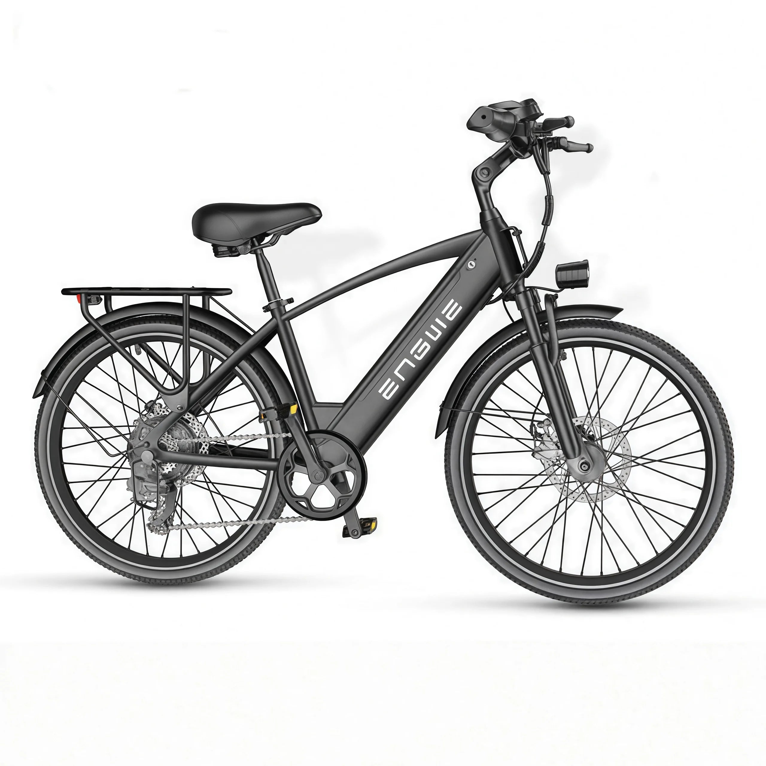 Adult ebike 26-inch 7-speed 400W motor 48V 20AH lithium battery electric bicycle, mountain road shock-absorbing electric bike