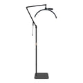 20inch Half Moon Light 36W 3200K-5600K Eyelash LED Floor Light Adjust Angle Eyelash Extension Lamp for Beauty Skincare Eyebrows