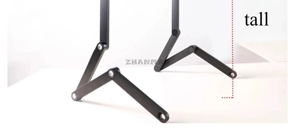 Laptop desk, foldable tablet stand, adjustable and movable