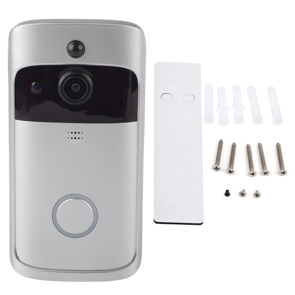 Door Phone System Wifi Video Doorbell Smart Wifi Video Intercom Wireless Infrared Doorbell Doorphone Access System Door Camera