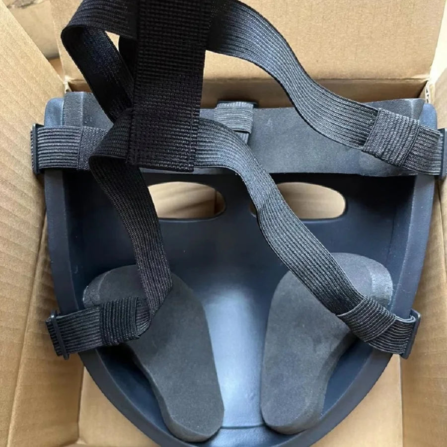 Genuine ISO Lightweight NIJ IIIA Aramid Ballistic Visor Black Face mask Cover Bulletproof Mask Half Face Shield AK47