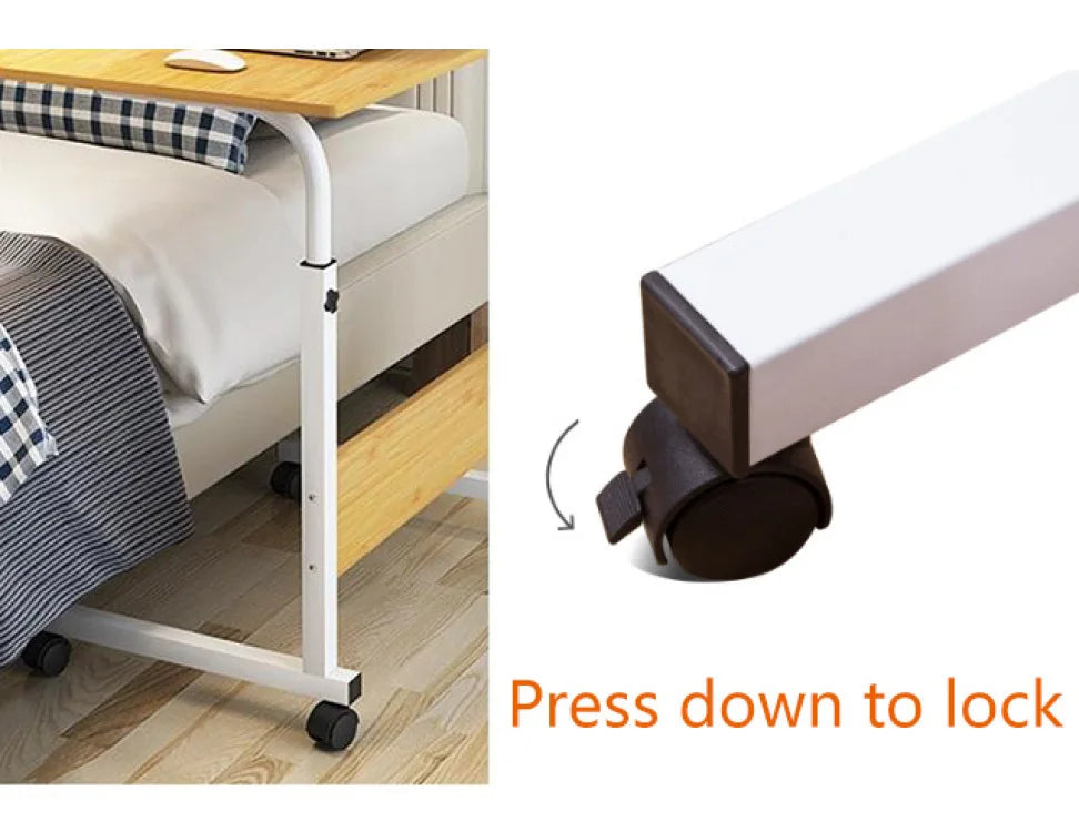 Household Bedside Movable Desk Multi Functional Adjustable Simple Computer Desk