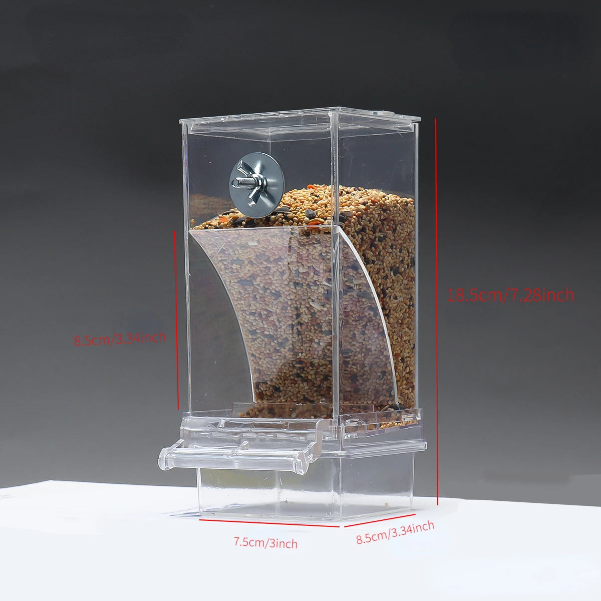 1pc Automatic Bird Feeder for Pet Birds - Convenient and Easy to Use