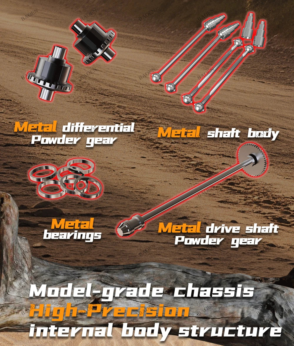 4WD Remote Control Car Off Road 4x4 RC High Speed Buggy Truck Super Brushless 50 or 85KM/H Fast Drift Racing Toy Kids Adults