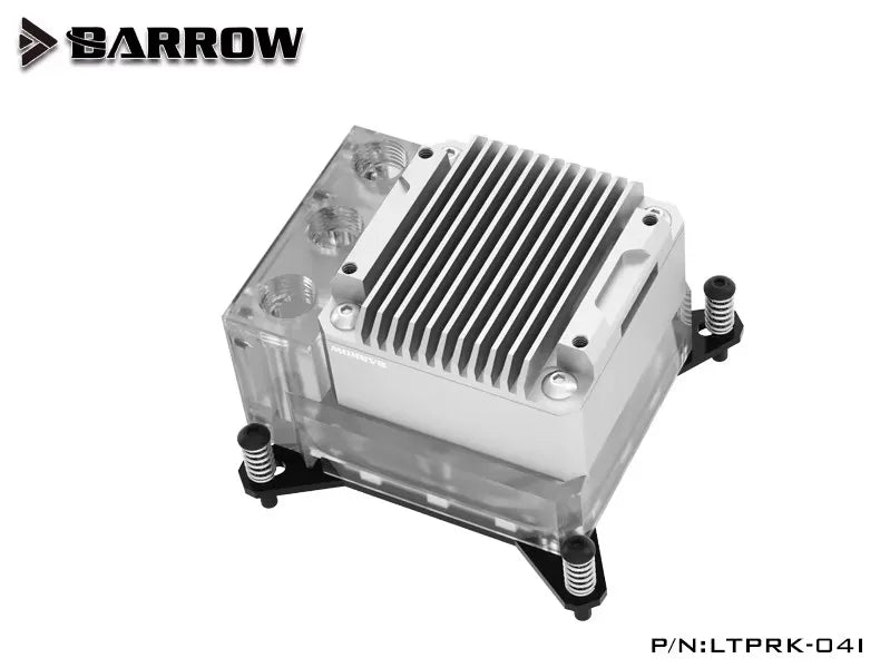 Barrow CPU Water Block with Integrated Pump Reservoir POM/Acrylic CPU Cooler for AMD AM3 AM4 AM5/INTEL 1700 1200 115X X99 Socke