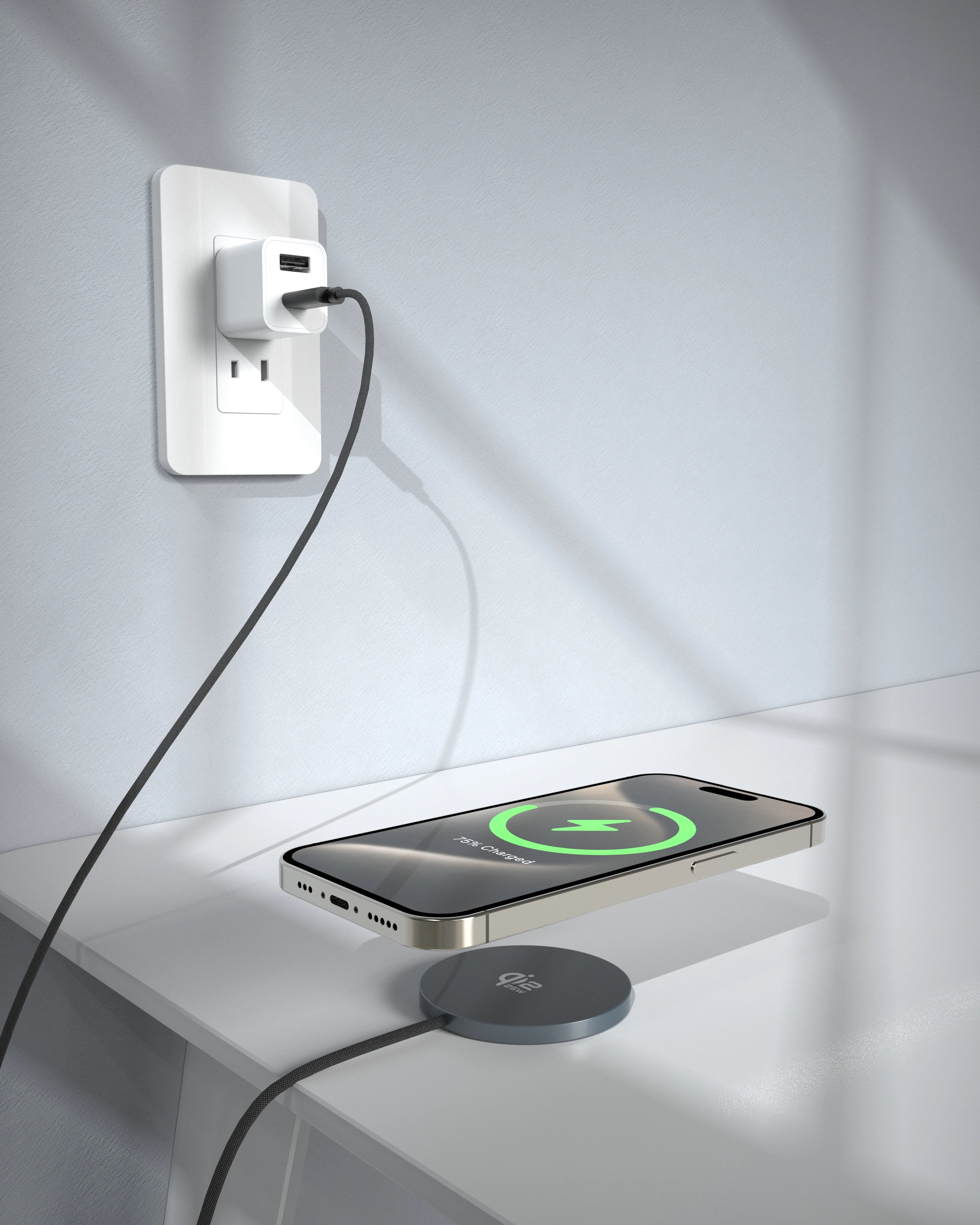 2025 New Qi2.2 magnetic charger for Magsafe 25W super wireless fast charging for iPhone 17 16 15 14 13 12