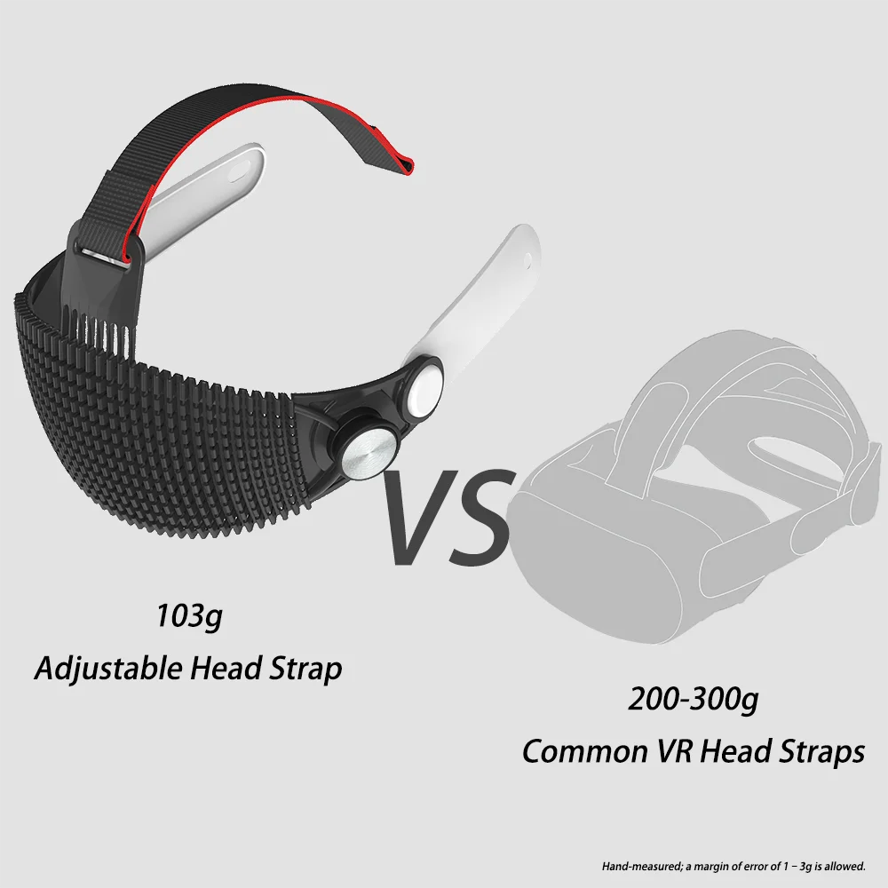VR Meta Quest3 and Quest3S Headbands Adjustable Size Comfortable Breathable Soft Rubber Headband Accessories