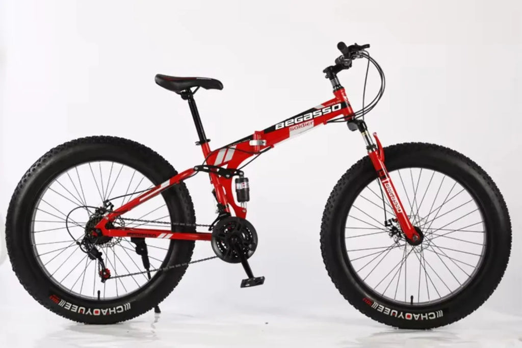Folding Fat Tire Tyre Mountain Bike Tires 26x4.0 Bicycle Mtb Cycle With Gears for Adult