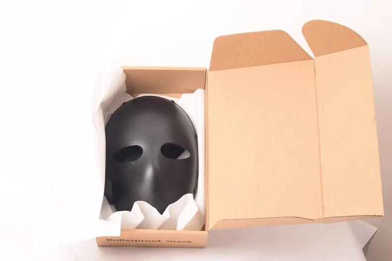 USA Tactical Bulletproof Full-Face Mask Body Armor Mask NIJ Level IIIA 3A  Aramid Code Mask Visor Shield Ballistic Visor