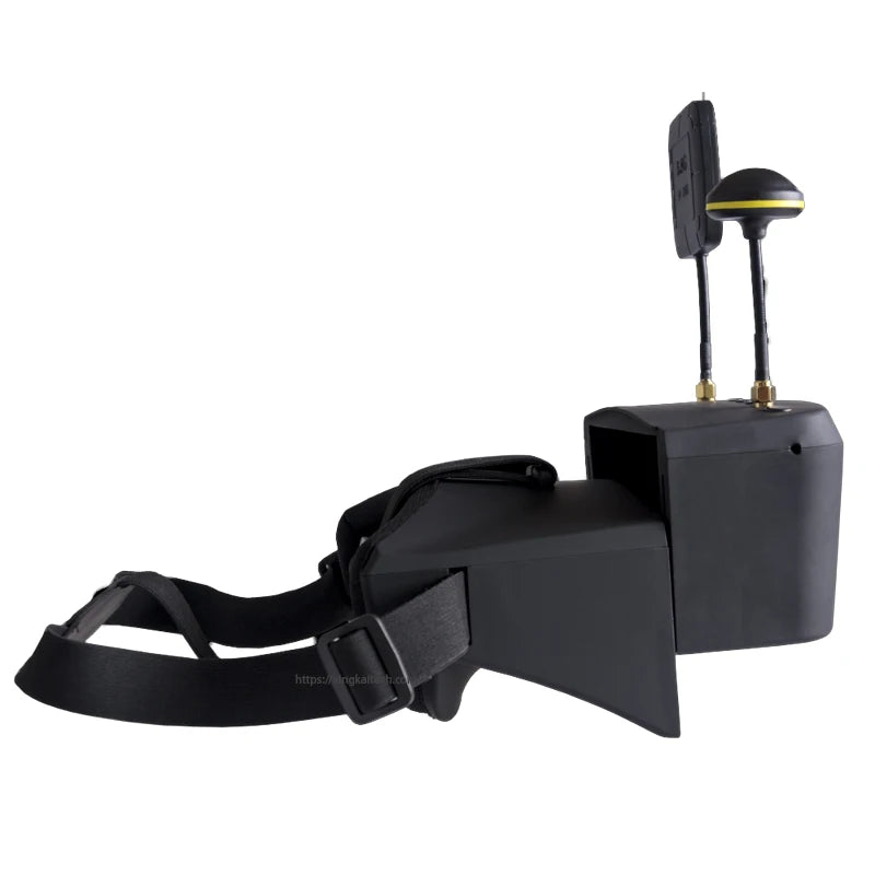 5.8G 40CH FPV Goggles 5 Inch 800*480 Video Headset EV800D HD DVR Diversity FPV Goggles With Battery For RC Model RC FPV Drone