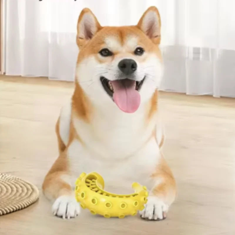 TPR Pet Dog Toys for Small Medium Dogs Bite-resistant Dog Chew Toys DogTeeth Cleaning Toys Pet Supplies