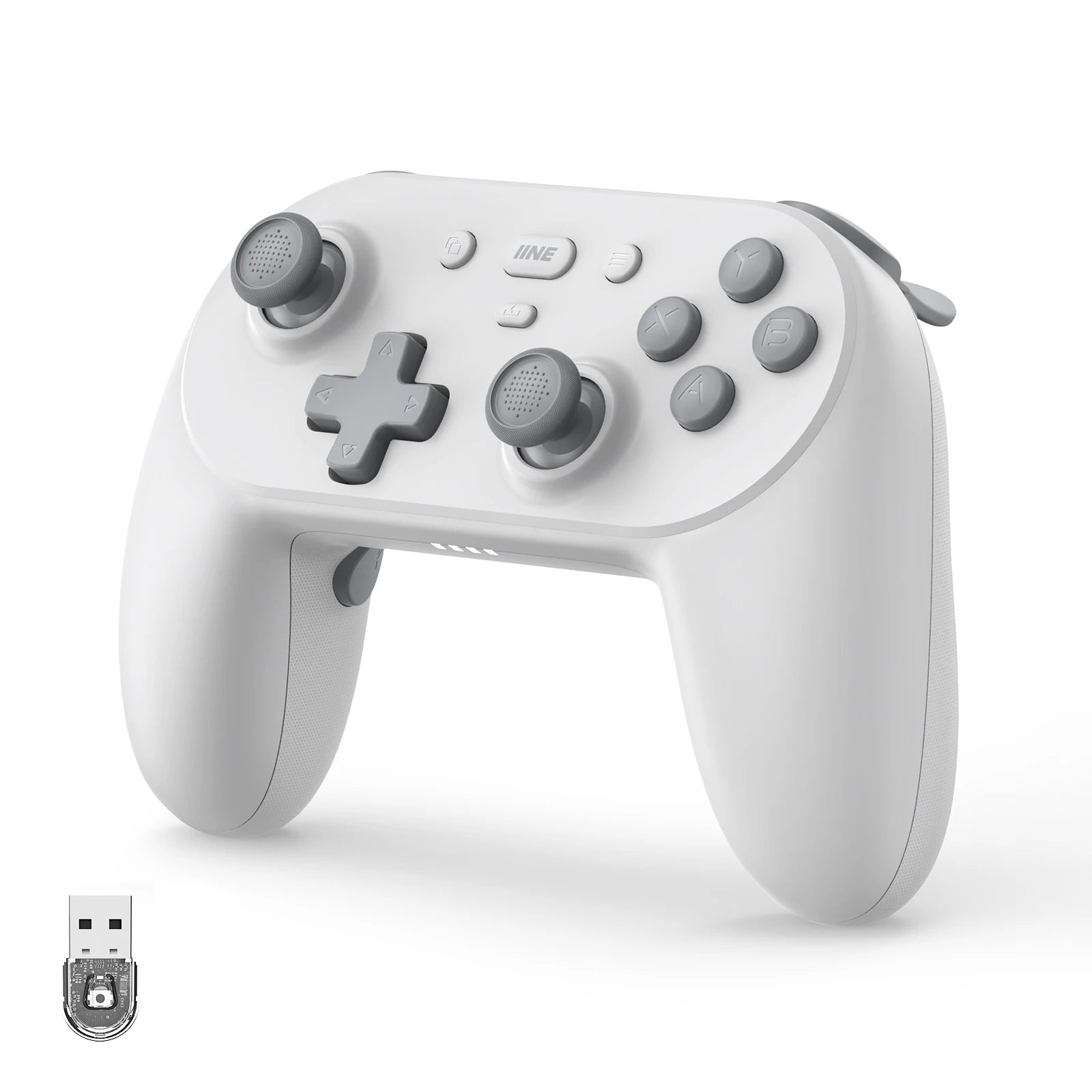 IINE PC/iOS/Android/Phone/Switch Wireless Controller , Hall Effect Triggers & Hall Effect Joysticks & 1000Hz Polling Rate