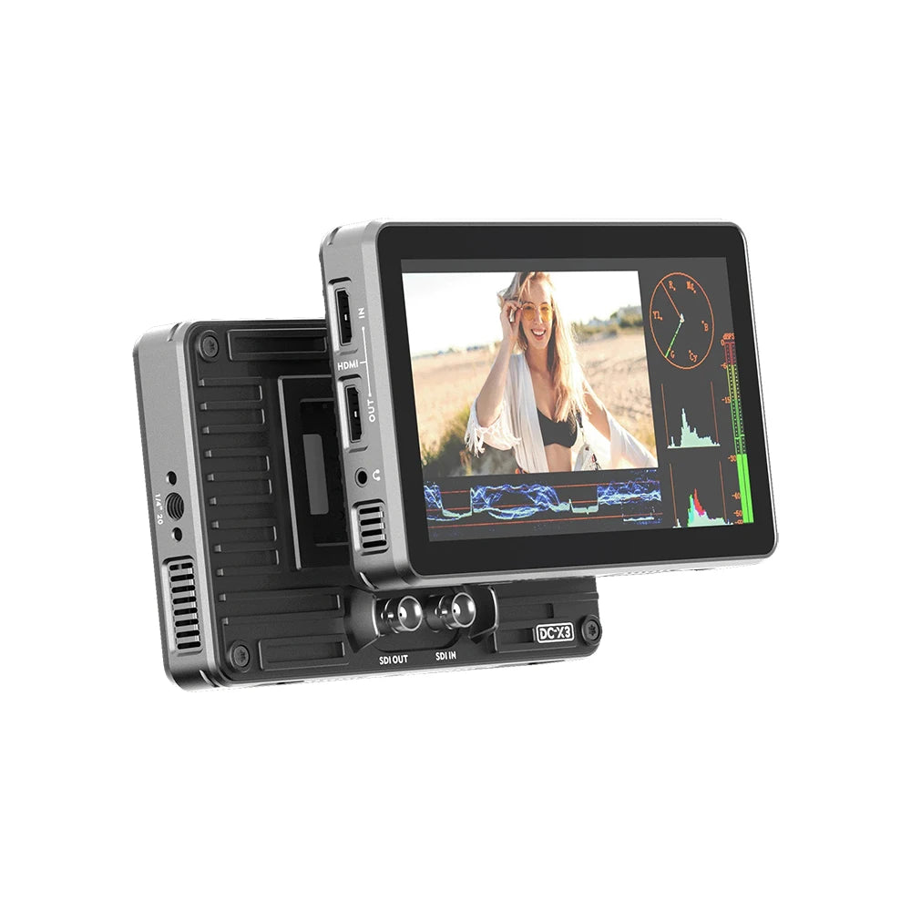 Viltrox DC-X2 DC-X3 Portable Monitor 6 Inch 2000 Nits 4K Touch Screen Profissional Photographic HD FHD Camera Monitor for Video