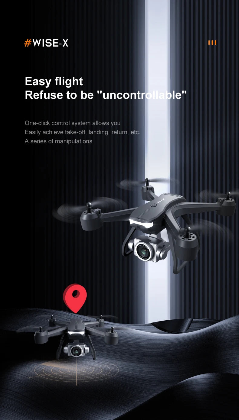 4DRC V14 Drone 4K HD Dual Camera 6K WIFI FPV Height Hold Dron RC Helicopter Professional Mini Quadcopter Foldable Four-Axis toy