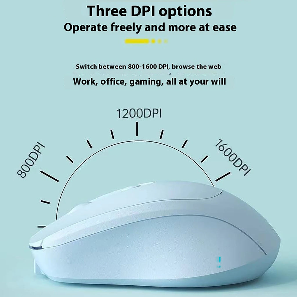 Bluetooth-Compatible Wireless Mouse 2.4G USB Wireless Computer Mouse Rechargeable Silent Mice For PC Laptop Macbook Tablet