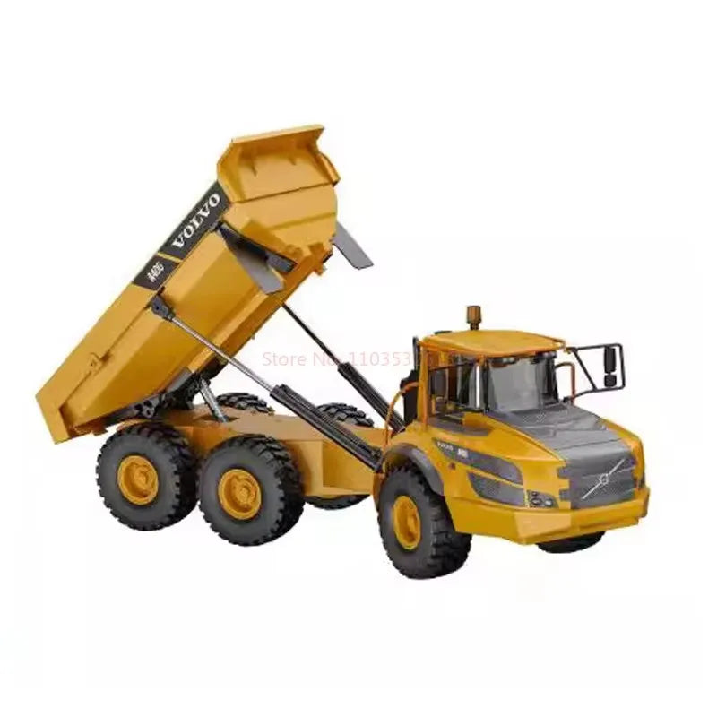 Double E E591 1:20 A40G RC Car Engineering Vehicle Kids Remote Controlled Articulated Dump Truck Toys for Boys Christmas Gifts