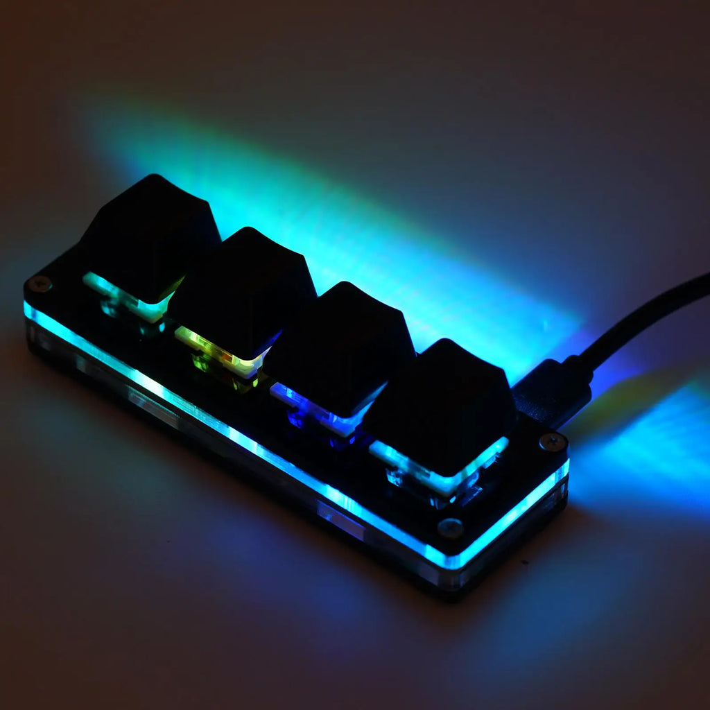 Mini USB Custom Mechanical Keyboard 2/3/4/6/9/12/16/24 Keys Gaming Keyboard Sayo Device Shortcut Programmable Keypad Keys Macro