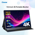 15.6 inch Portable Gaming Monitor 3840X2160 Ultra-Thin 4K IPS Screen for PC Laptop External Display with for Xbox Switch PS 4 5