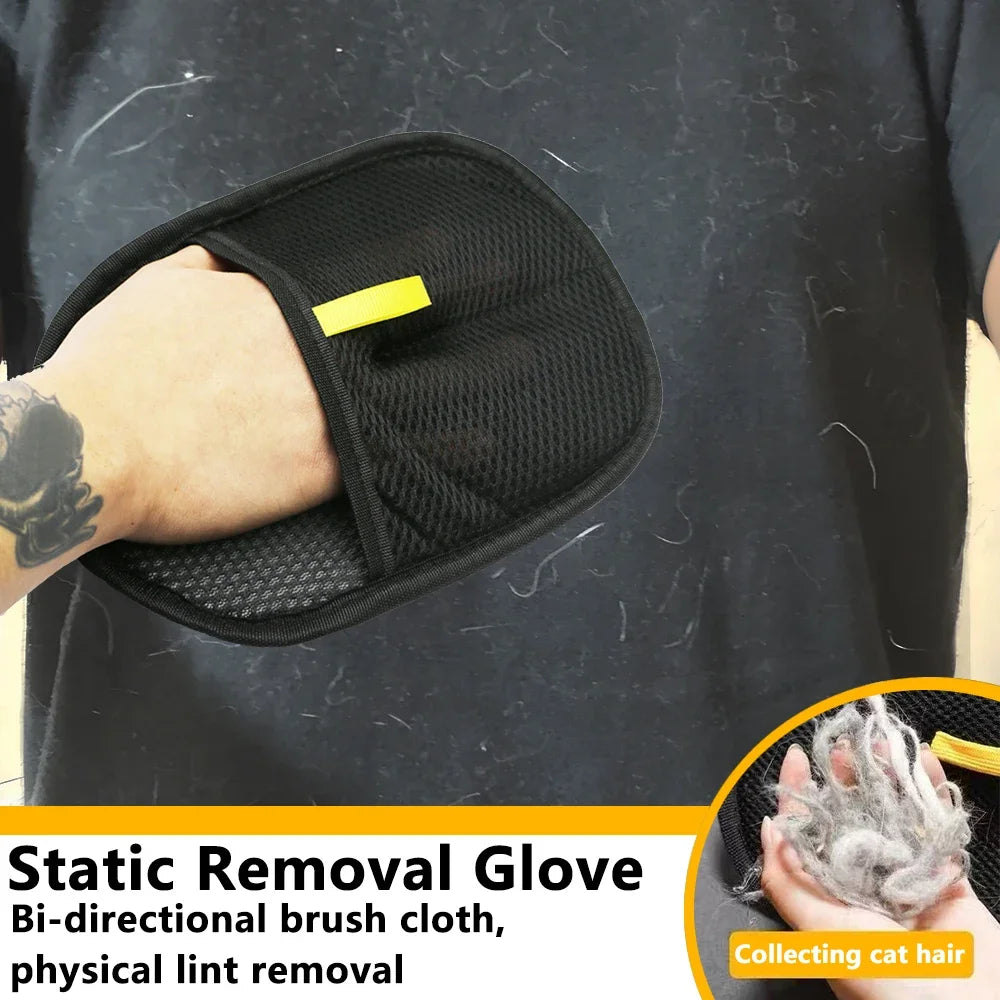 Static Removal Gloves Pet Grooming Gloves Efficient Grooming Gloves for Pets Remover Tools Accessories Brush Cat Accessories Pet