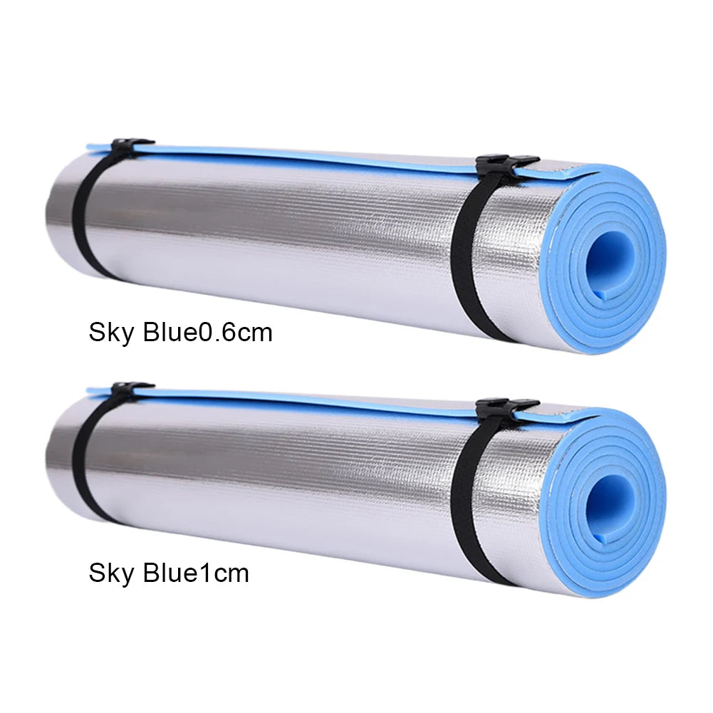 10mm Yoga Mat Anti-skid Sports Exercise Mat Moistureproof Thickened Camping Picnic Mat EVA Foam Sleeping Pad for Yoga & Pilates