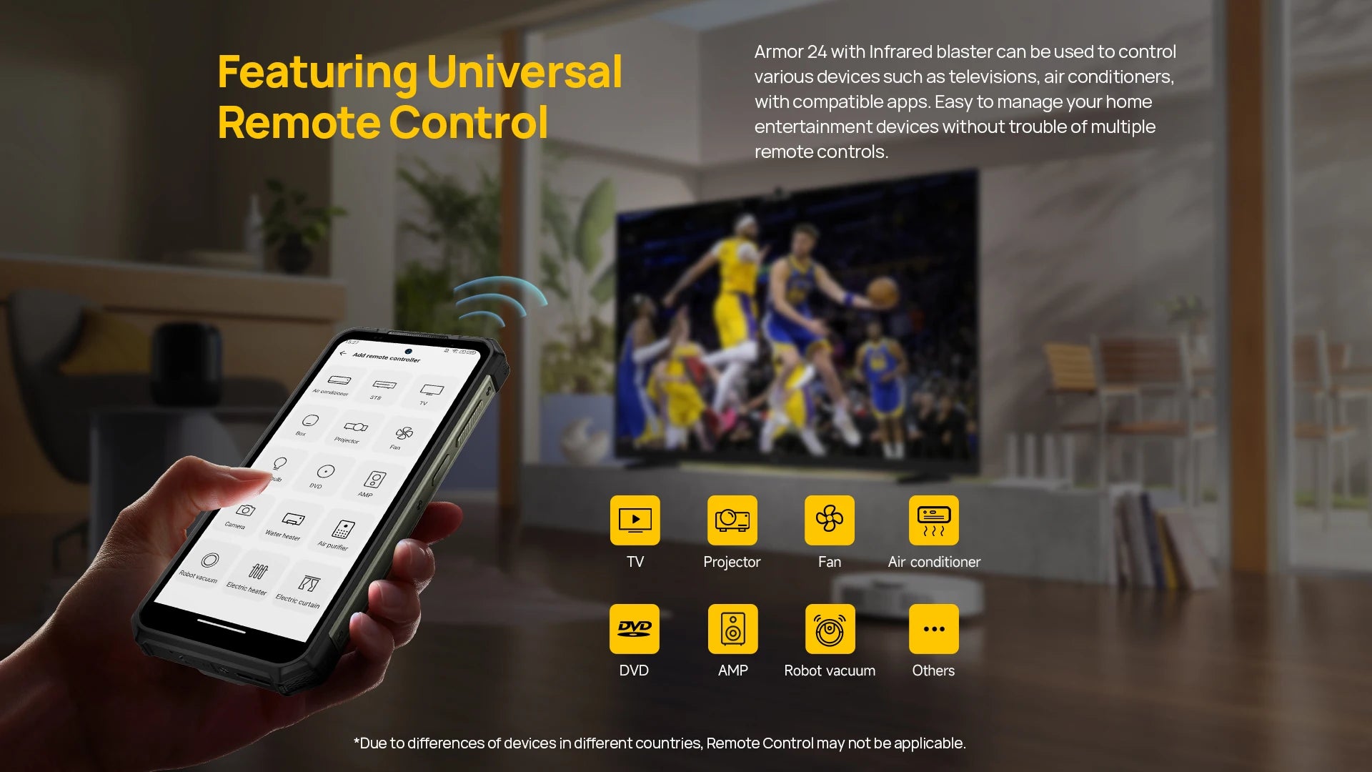 Ulefone Armor 24 Rugged Phone, 22000mAh, Up to 24GB + 256GB, 6.78 ", 120Hz Smartphone, 64MP + 64MP, NFC Phone, Global Version