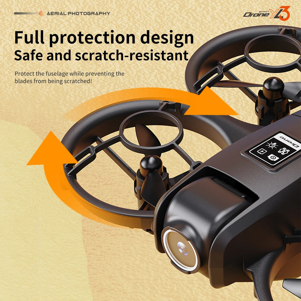 Lenovo Dual Camera Drone YL3 Aerial Photography Aircraft 5G WIFI Brushless Motor Remote Control Optical Flow Hover Aircraft Gift