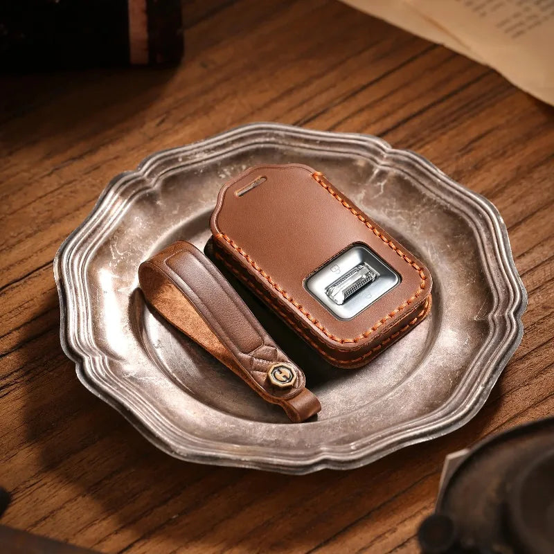 For Geely ZEEKR 9X 2025 2026 Key Fob Cover Full Coverage Car Key Case Protective Case Shell Car Keychain Interior Accessories